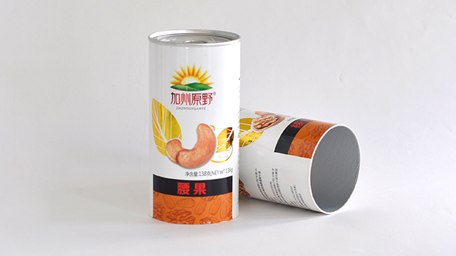 堅果紙罐包裝 堅果紙罐包裝