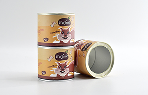 圓形紙筒包裝定做，滿足寵物食品包裝需求