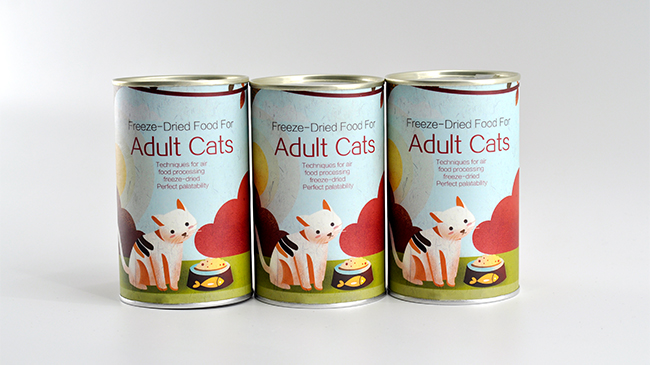 寵物零食圓形紙筒