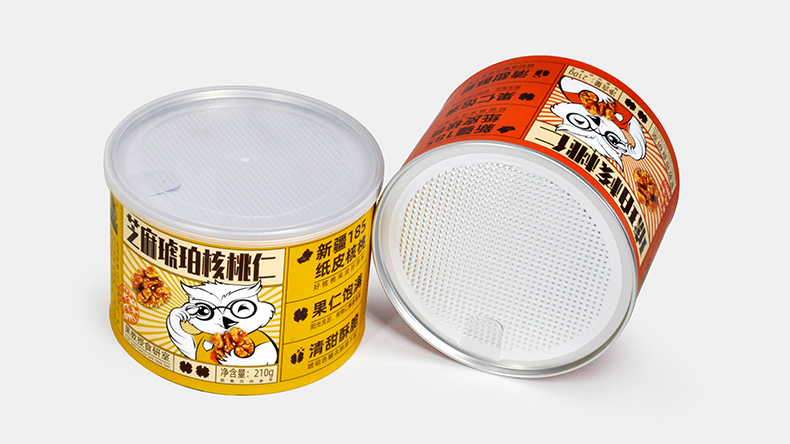 哪一種紙罐包裝更適合休閑食品？